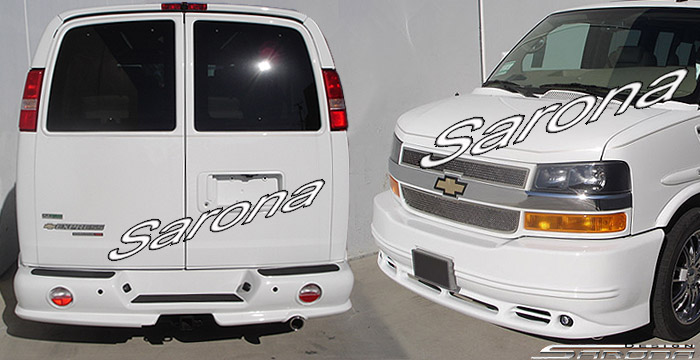 Custom GMC Savana Van  All Styles Body Kit (2003 - 2024) - $1290.00 (Part #GM-026-KT)